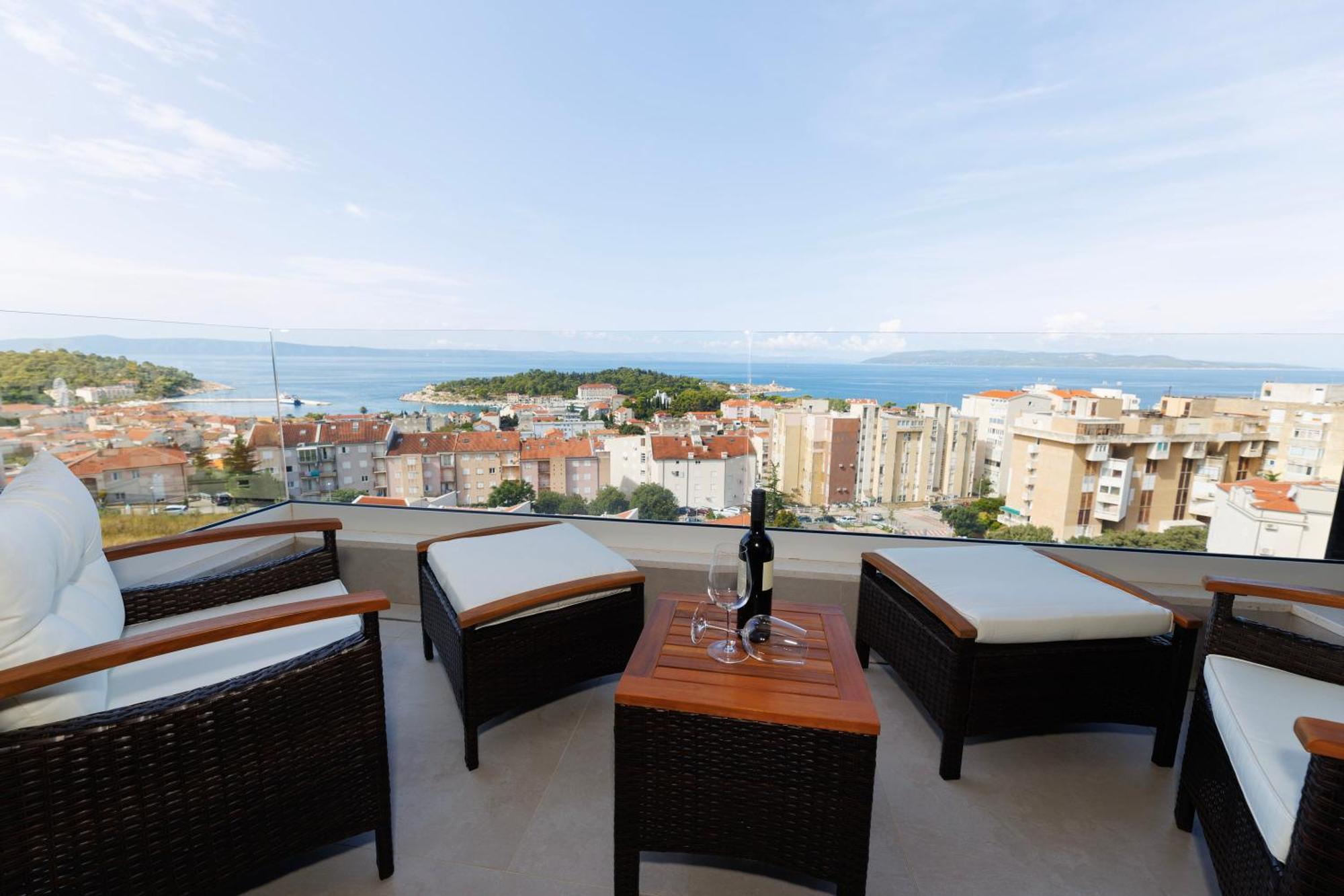 Luxury Narona Sea&city View Apartment Makarska